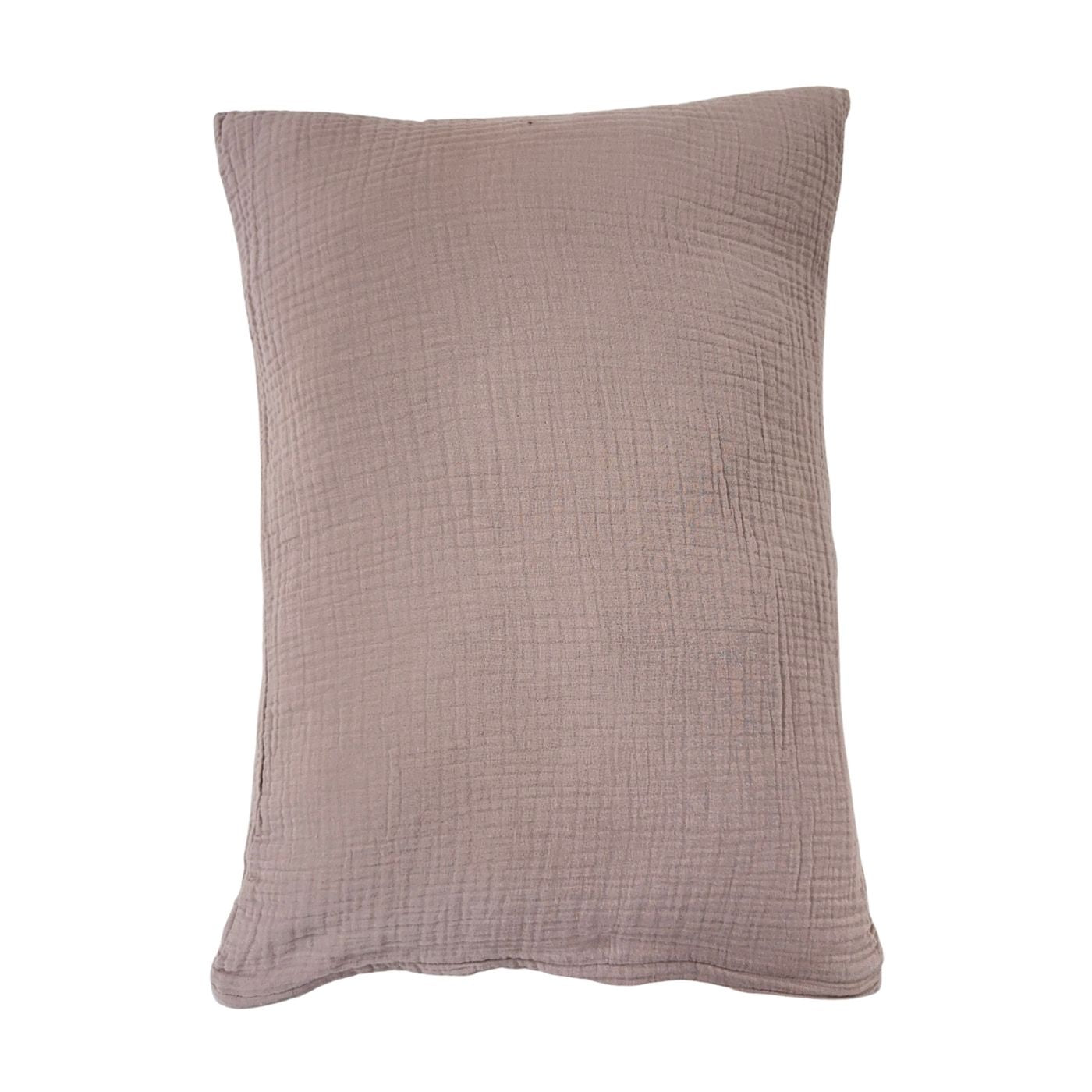 Musselin Kissenbezug Sora Taupe