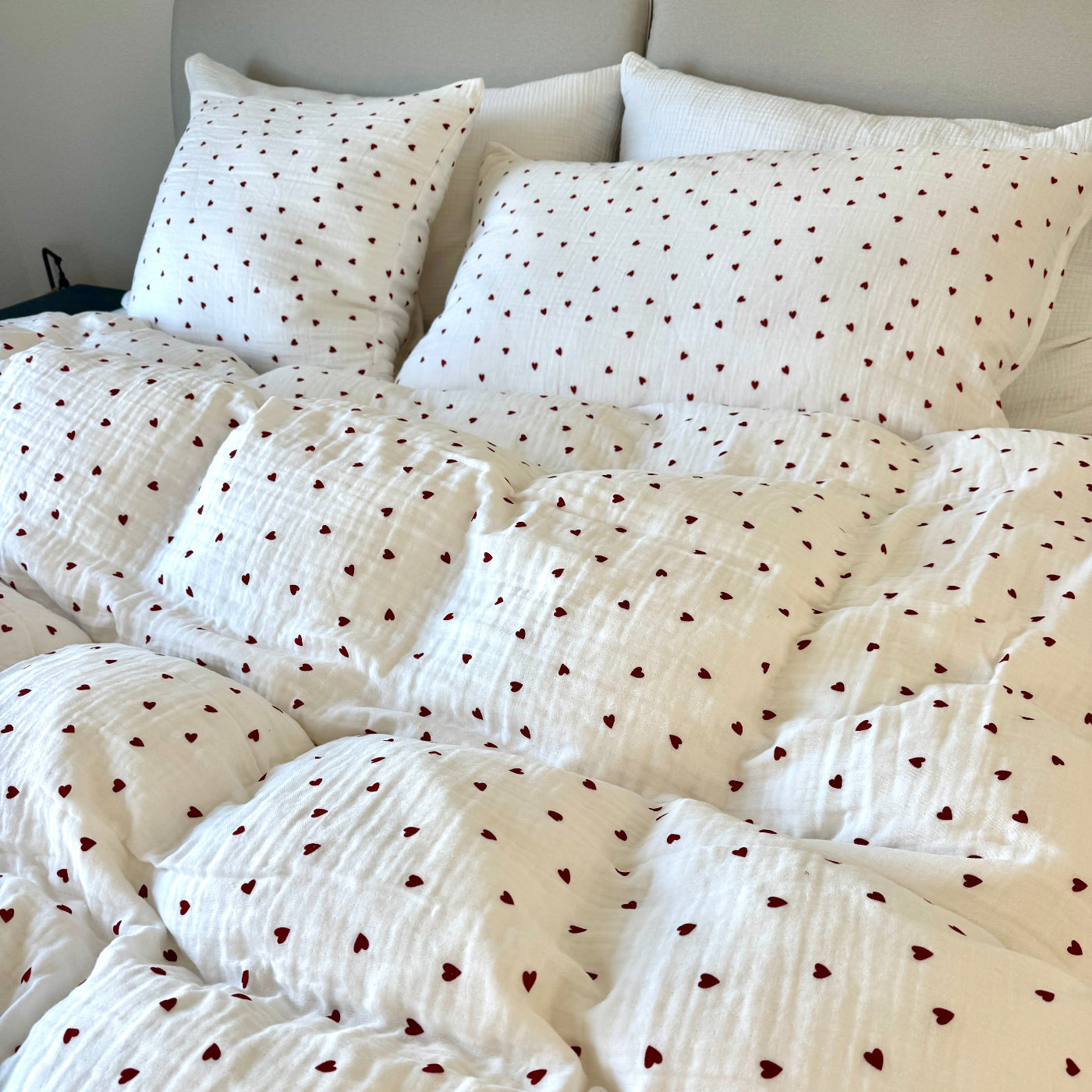 Musselin Duvetbezug Sora Liebe