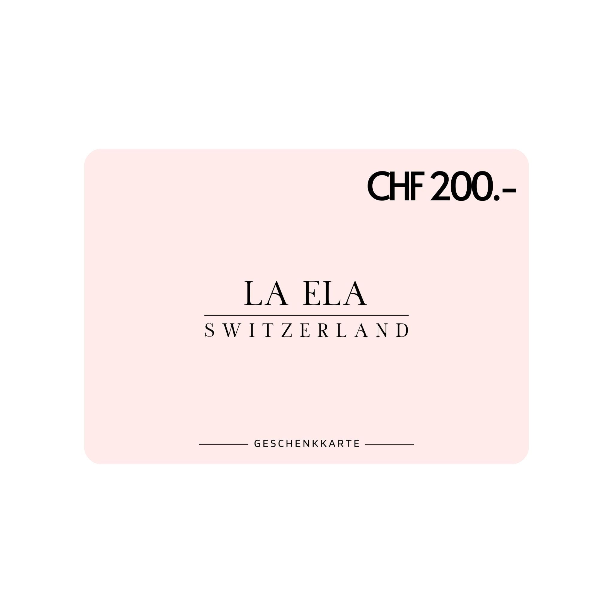 LA ELA Geschenkkarte