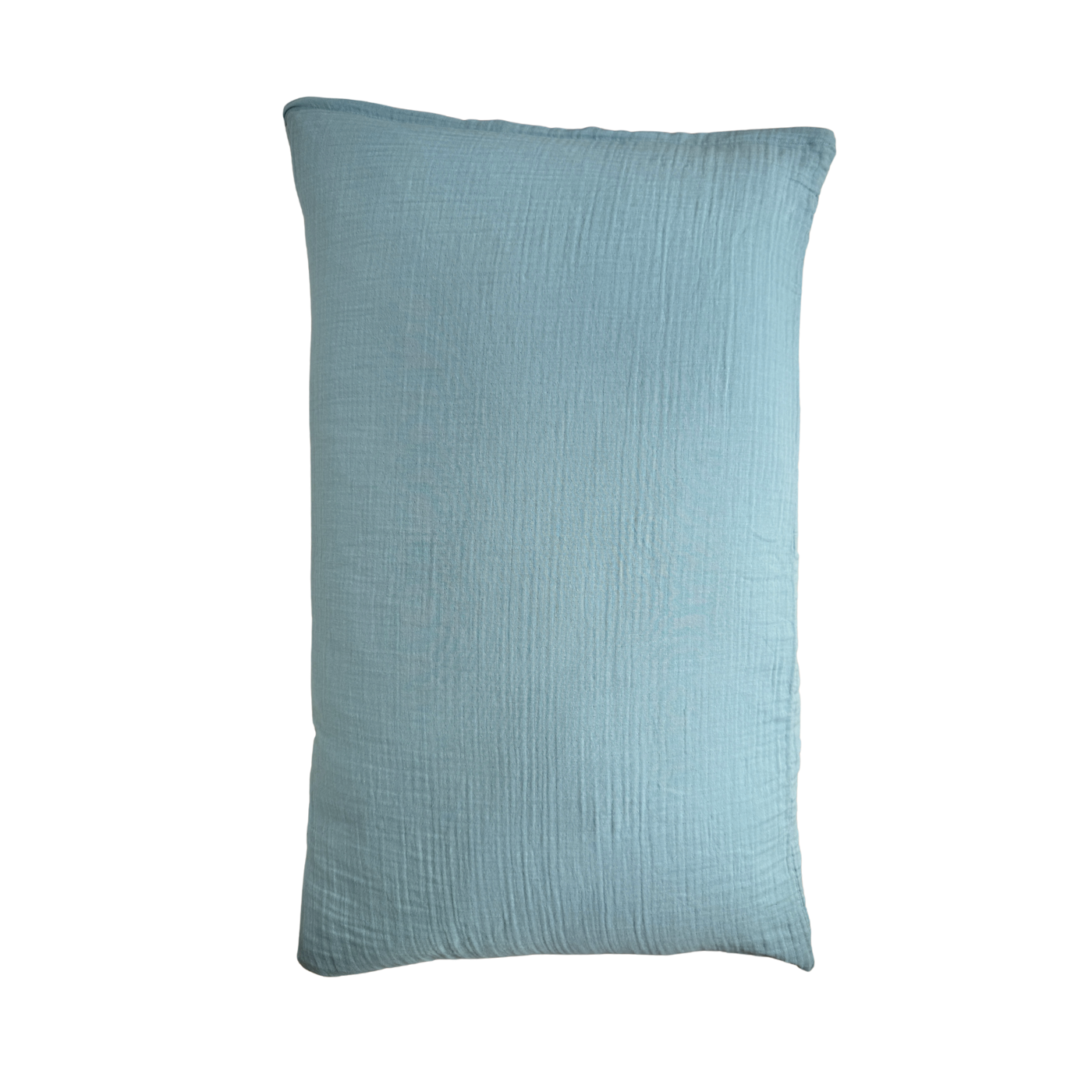 Musselin Kissenbezug Sora Himmelblau