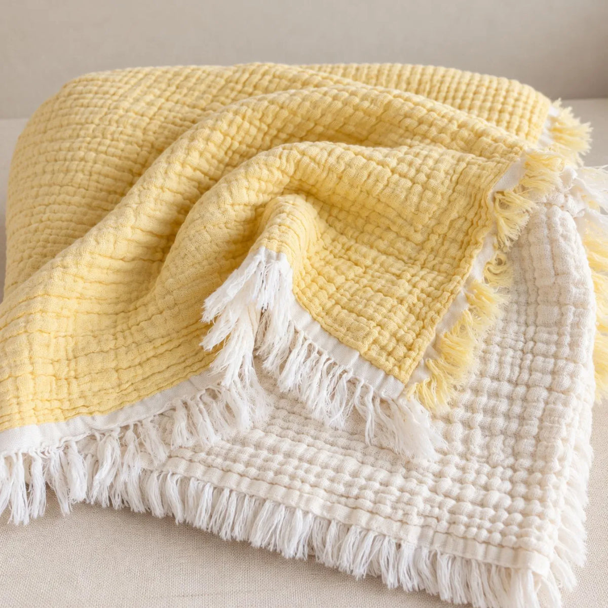 Musselin Babydecke Mila 80 x 80 cm