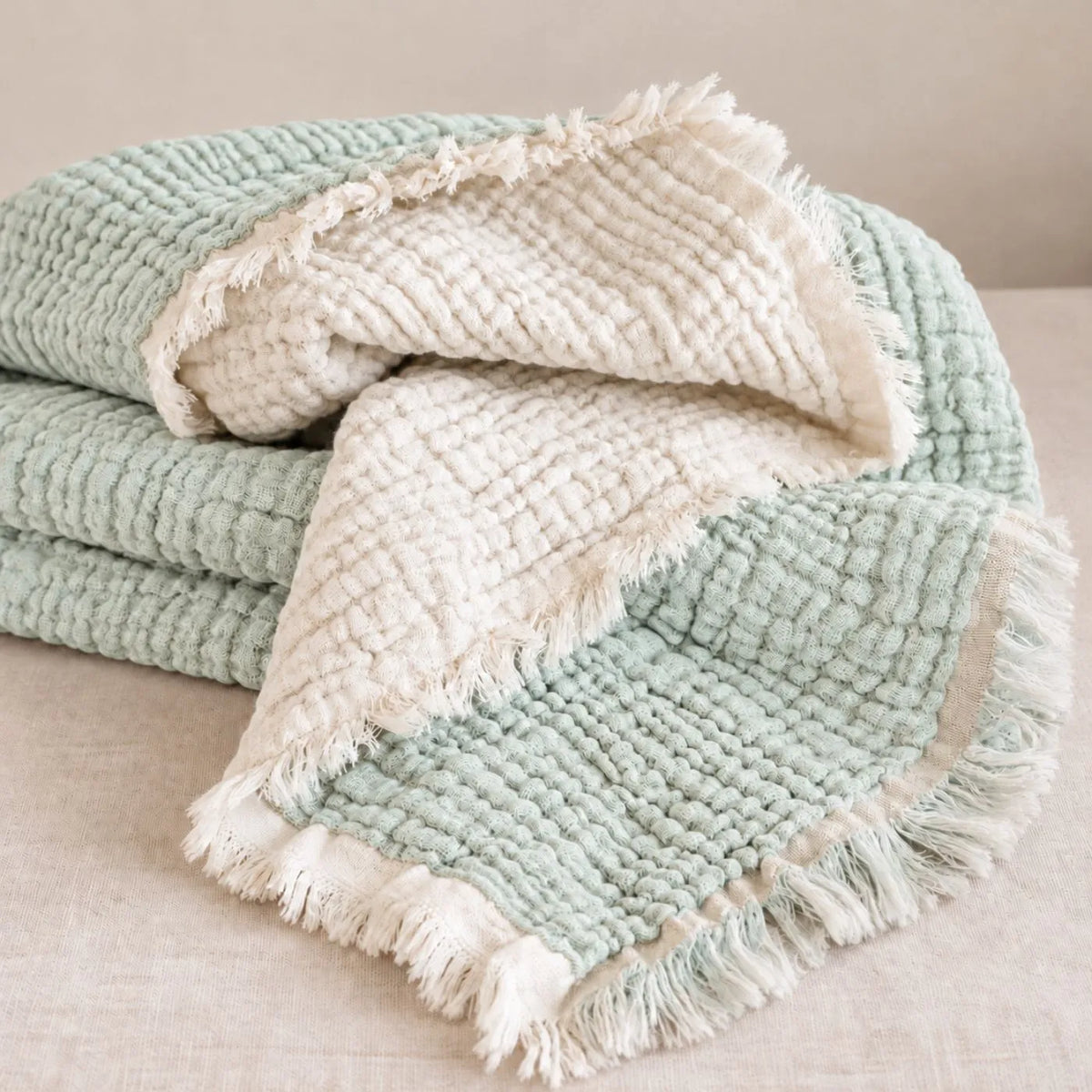 Musselin Babydecke Mila 80 x 80 cm