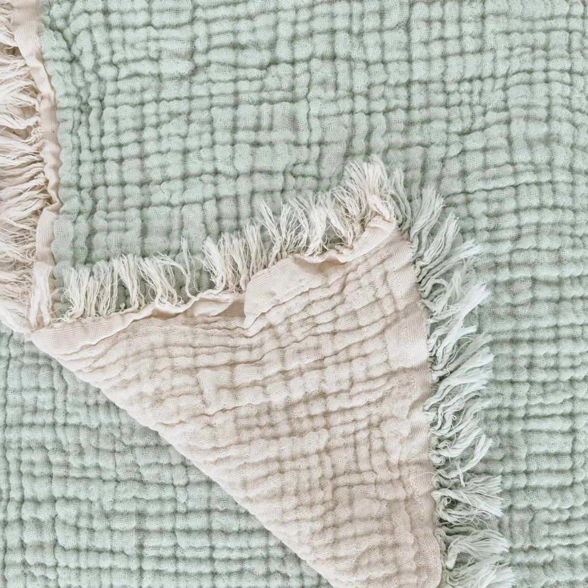 Musselin Babydecke Mila 80 x 80 cm